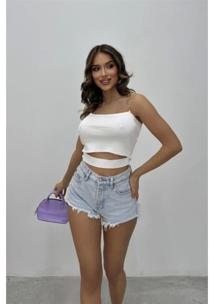 Aurelia Zincir Askılı Crop 3270-01 fırsatları