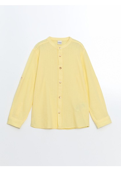 Yeni Sezon Hakim Yaka Dokulu Erkek Çocuk Gömlek fiyatları