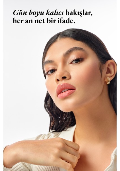 - Clout - Suya Dayanıklı Waterproof Kahverengi Göz Kalemi - Gün Boyu Kalıcılık