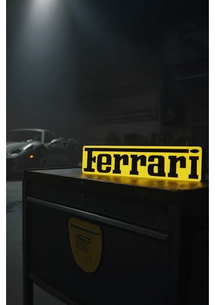 Ferrari Tasarımlı Dekoratif Aydınlatma modelleri