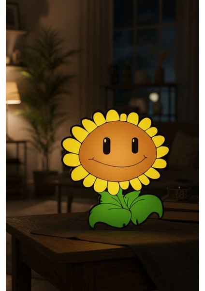 Plants Vs Zombies Dekoratif Aydınlatma Gece Lambası