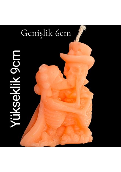 Dekoratif Dogru Aşkı Bekleyen Insan Figürü Mum