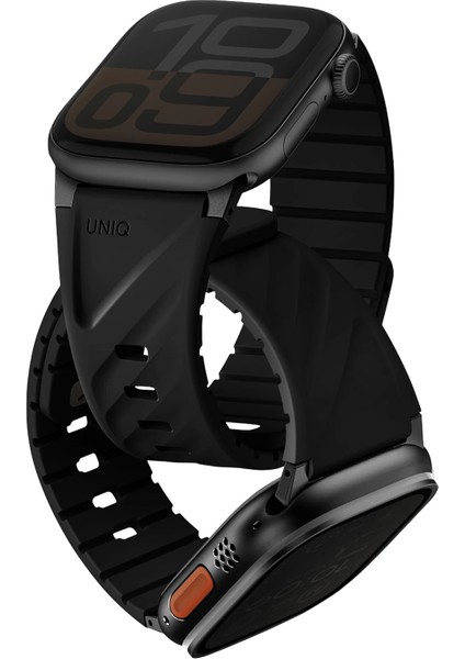 Apple Watch Ultra 49/46/45/44/42/41/40MM Kordon Manyetik Toka Sporcu Kayışı Sağlam Premium Tasarım