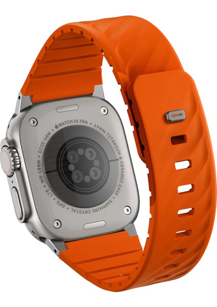 Apple Watch Ultra 49/46/45/44/42/41/40MM Kordon Manyetik Toka Sporcu Kayışı Sağlam Premium Tasarım fiyatları