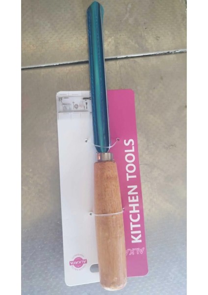 Ahşap Saplı Uzun Dolmalık Oyacak -ALK-072