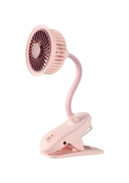 Taşınabilir Mini Klips Bebek Arabası Fanı, Fan Elektrikli Soğutma Hava Sirkülatöründe 360 Derece Dönebilen Klips