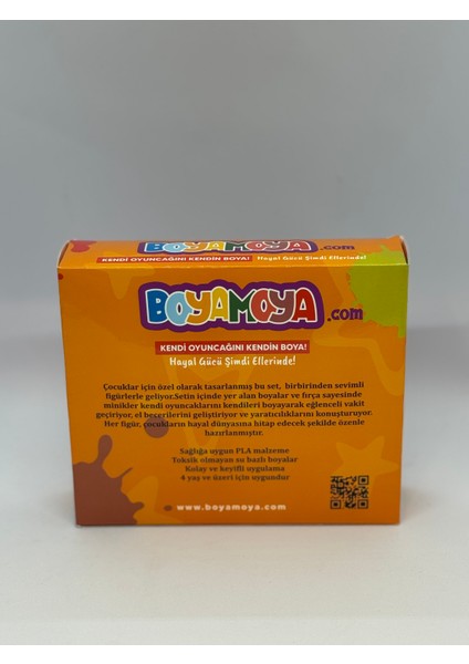 Boyanabilir Capybara Figür Boyama Seti Doğal Malzeme fırsatları