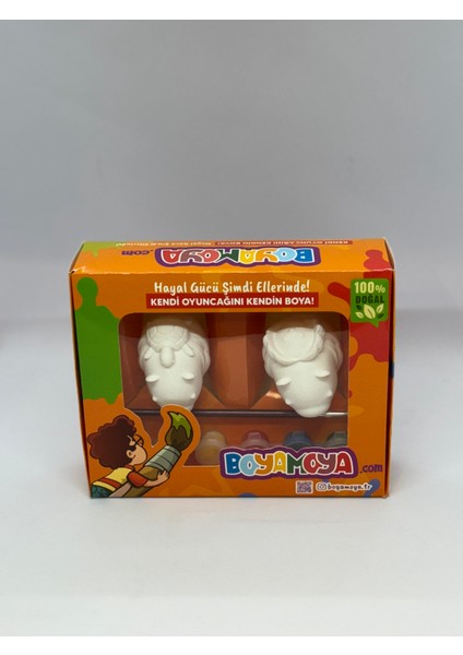 Boyanabilir Capybara Figür Boyama Seti Doğal Malzeme indirimleri