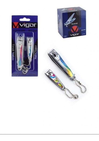 2'li Renkli Tırnak MAKASI-ALK-065