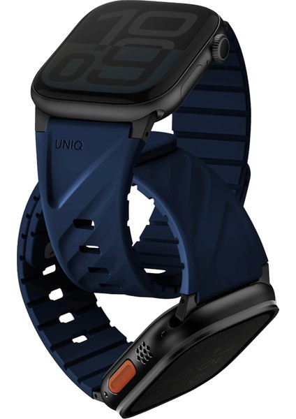 Apple Watch Ultra 49/46/45/44/42/41/40MM Kordon Manyetik Toka Sporcu Kayışı Sağlam Premium Tasarım