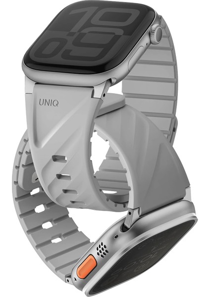 Apple Watch Ultra 49/46/45/44/42/41/40MM Kordon Manyetik Toka Sporcu Kayışı Sağlam Premium Tasarım