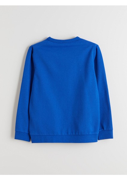 Yeni Sezon Bisiklet Yaka Erkek Çocuk Sweatshirt modelleri
