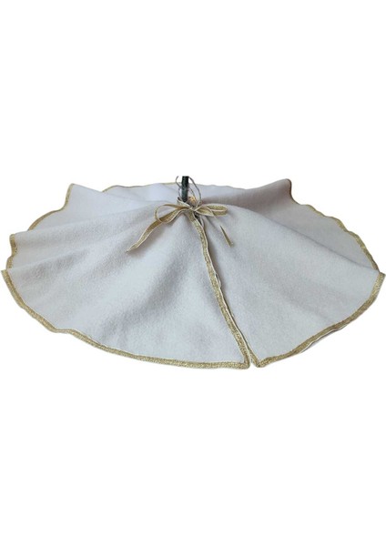 ,yılbaşı Çam Ağacı Altı Örtüsü, Çam Ağacı Ayak Halısı Örtüsü, Krem Renk,peluş 70 cm fiyatları