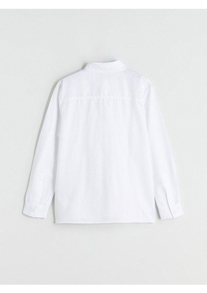 Yeni Sezon Basic Uzun Kollu Erkek Çocuk Gömlek modelleri