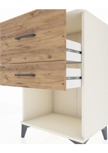 Hyperion Komodin 2 Çekmeceli 60X44X96 Aytaşı-Çam indirimleri