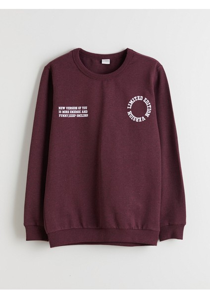 Yeni Sezon Bisiklet Yaka Erkek Çocuk Sweatshirt