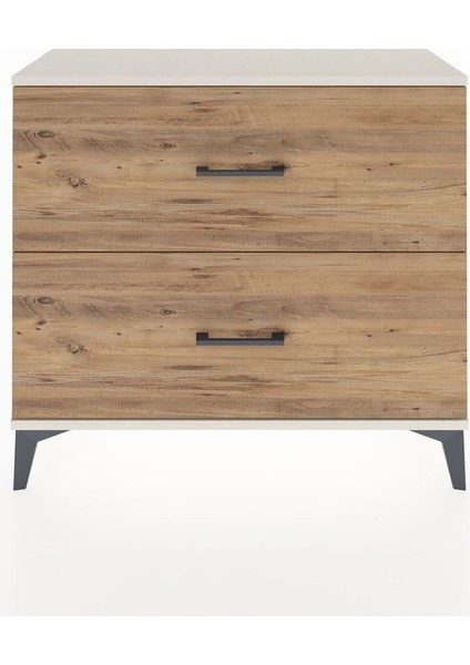 Arges Şifonyer 2 Çekmeceli 88X30X80 Aytaşı-Çam