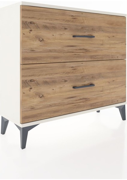 Arges Şifonyer 2 Çekmeceli 88X30X80 Aytaşı-Çam fiyatları