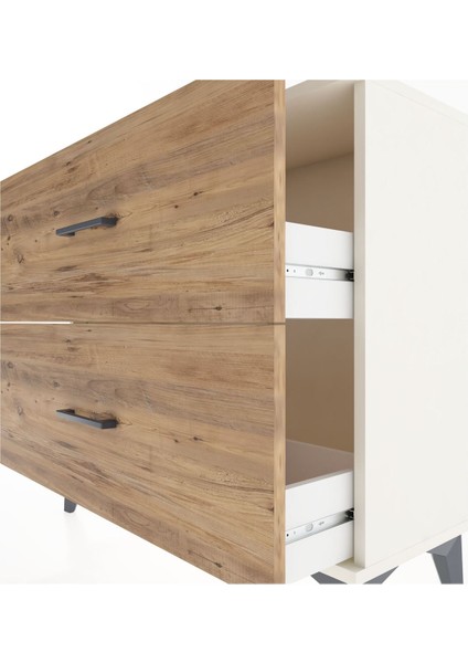Arges Şifonyer 2 Çekmeceli 88X30X80 Aytaşı-Çam indirimleri