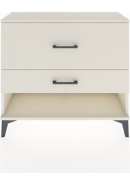 Arges Şifonyer 2 Çekmeceli 88X30X80 Aytaşı-Aytaşı