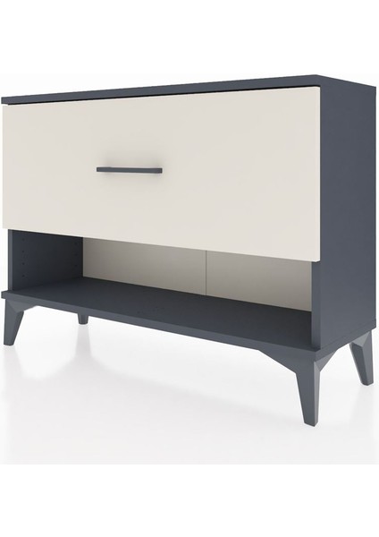 Arges Şifonyer Tek Çekmeceli 88X30X64 Antrasit-Aytaşı modelleri