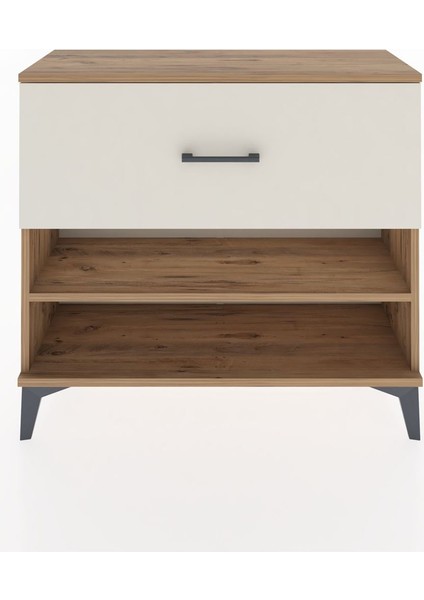 Arges Şifonyer Tek Raflı Tek Çekmeceli 88X30X80 Çam-Aytaşı