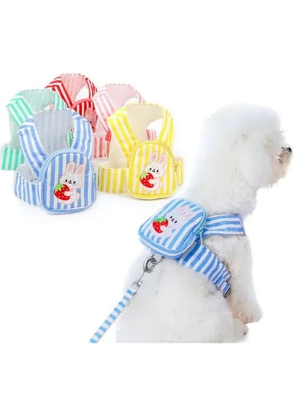 Çantalı Göğüs Gezdirme Tasması Seti