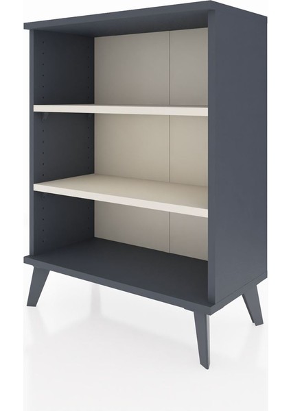 Arges Komodin 2 Raflı 60X30X80 Antrasit-Aytaşı fırsatları