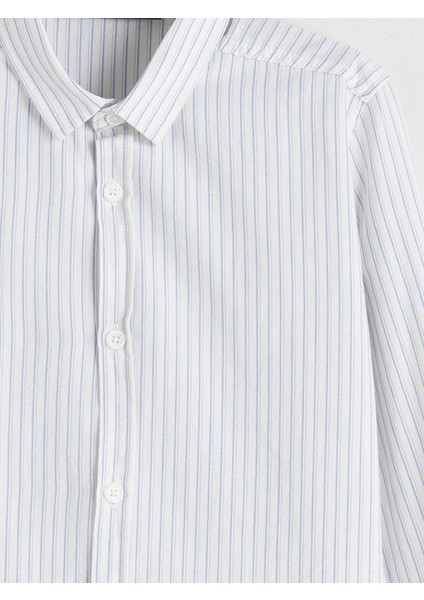 Yeni Sezon Çizgili Erkek Çocuk Gömlek modelleri