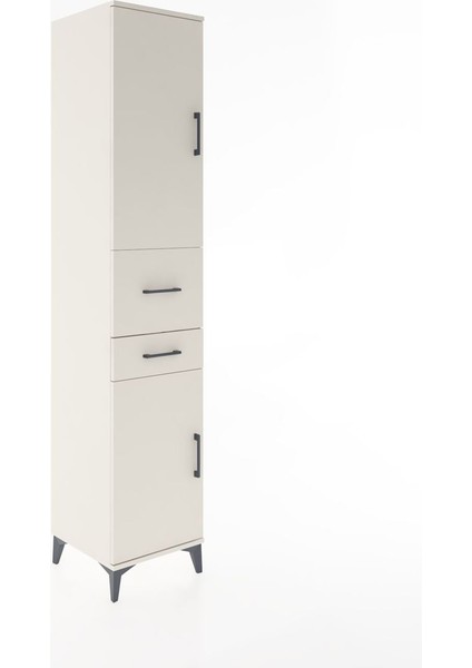 Hyperion Dolap 4 Raflı 2 Çekmeceli 2 Kapaklı 44X44X221 Aytaşı-Aytaşı fiyatları