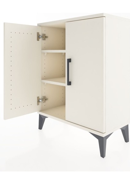 Arges Komodin 2 Raflı 2 Kapaklı 60X30X80 Aytaşı-Aytaşı fırsatları