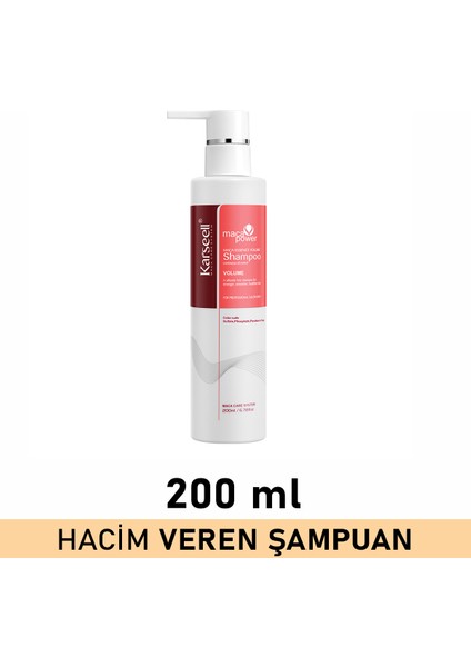 Ince Telli Saçlar Için Ekstra Volume Hacim Veren Şampuan 200 ml