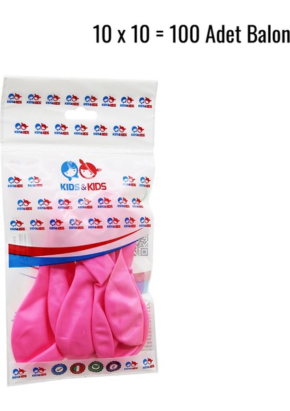 Pembe 100PCS Balon G-90A (5067)