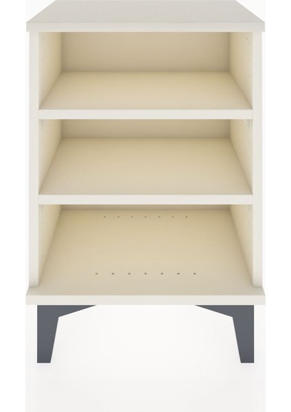 Arges Komodin 2 Raflı 44X30X64 Aytaşı-Aytaşı