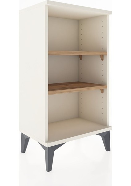 Arges Komodin Tek Raflı Tek Çekmeceli 44X30X80 Aytaşı-Çam fırsatları