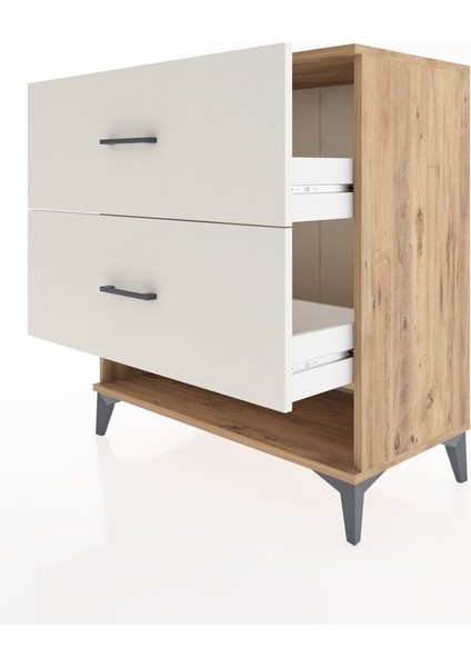 Hyperion Şifonyer 2 Çekmeceli 88X44X96 Çam-Aytaşı fırsatları