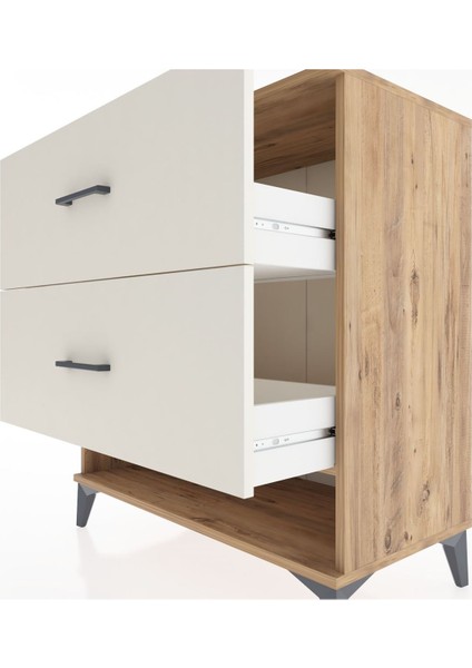 Hyperion Şifonyer 2 Çekmeceli 88X44X96 Çam-Aytaşı indirimleri