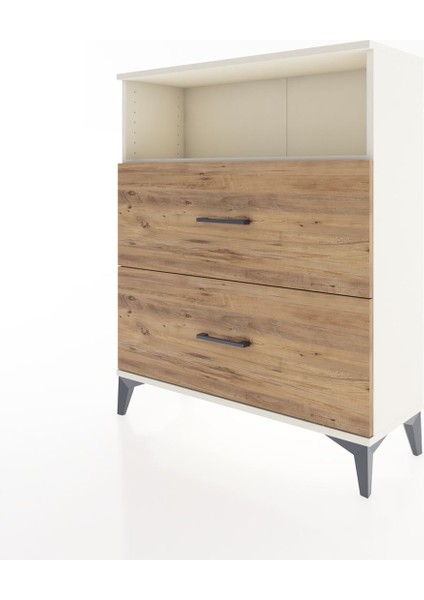 Arges Şifonyer Tek Raflı 2 Çekmeceli 88X30X106 Aytaşı-Çam modelleri