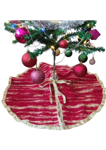 Yılbaşı Çam Ağacı Altı Örtüsü, Çam Ağacı Ayak Halısı Örtüsü, 70 cm