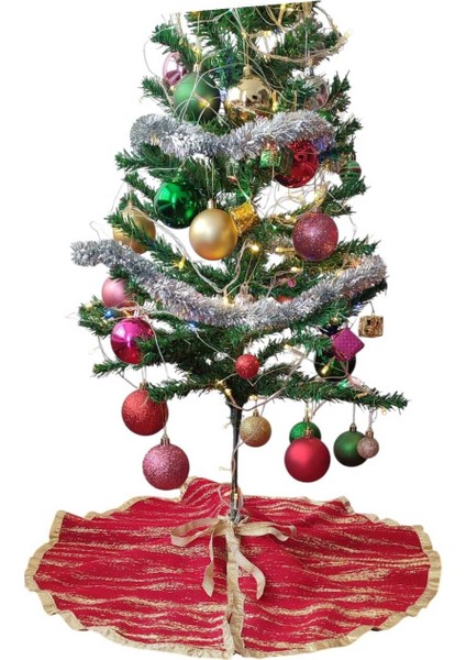 Yılbaşı Çam Ağacı Altı Örtüsü, Çam Ağacı Ayak Halısı Örtüsü, 70 cm