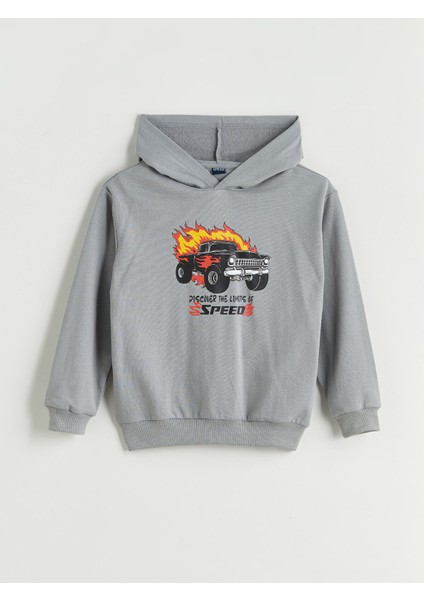 Yeni Sezon Kapüşonlu Erkek Çocuk Sweatshirt