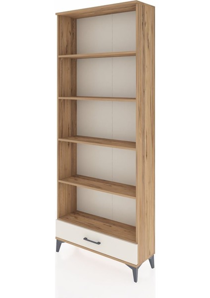 Arges Dolap 5 Raflı Tek Çekmeceli 88X30X221 Çam-Aytaşı modelleri