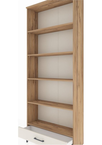 Arges Dolap 5 Raflı Tek Çekmeceli 88X30X221 Çam-Aytaşı indirimleri