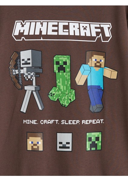 Yeni Sezon Bisiklet Yaka Minecraft Baskılı Erkek Çocuk Sweatshirt fiyatları