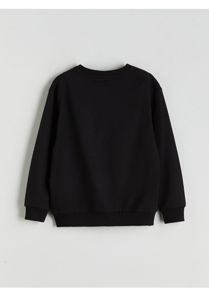 Yeni Sezon Bisiklet Yaka Nostaljik Maymun Baskılı Erkek Çocuk Sweatshirt fiyatları