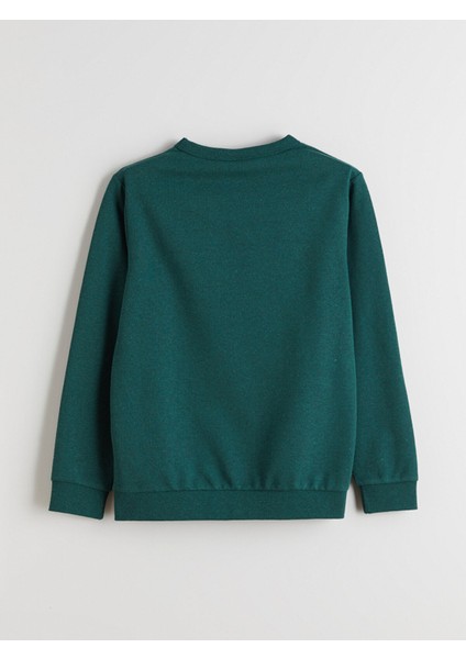 Yeni Sezon Bisiklet Yaka Erkek Çocuk Sweatshirt modelleri