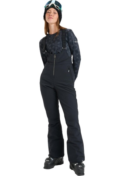 Summit Bib Kadın Siyah Snowboard Pantolonu