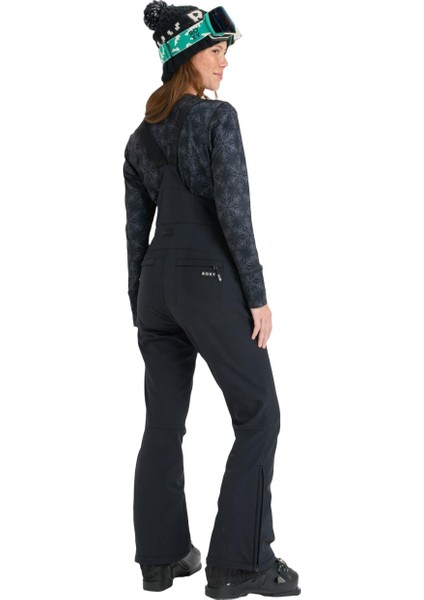 Summit Bib Kadın Siyah Snowboard Pantolonu