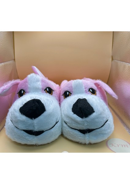 Sevimli Köpek Figürlü Peluş Panduf fiyatları