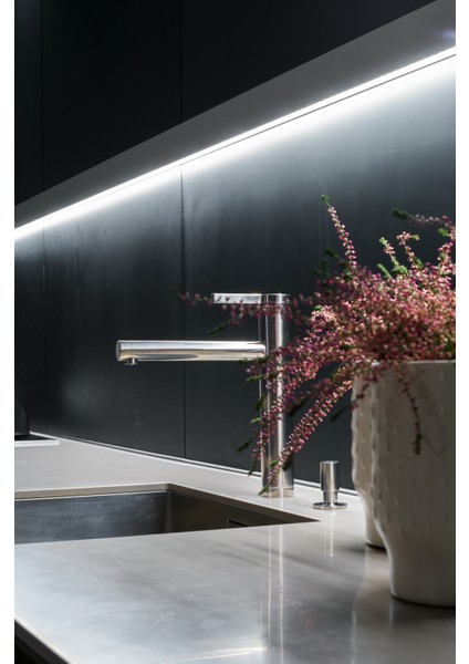 100CM Beyaz LED Lineer Aydınlatma, Anahtarlı, Mutfak ve Tezgah Altı Için Ideal